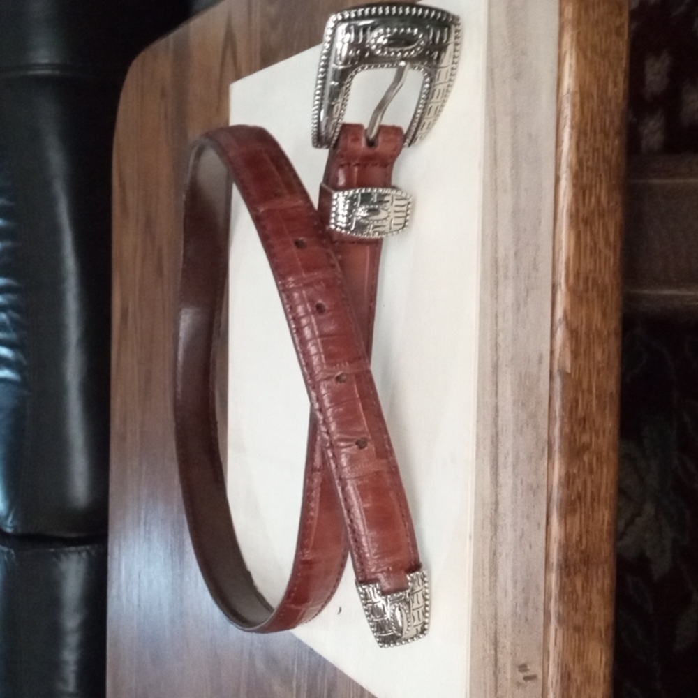 Brown Leather Belt